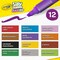 Crayola Wedge Tip Silly Scents Smash Ups Markers, 12 Colors, 36PK 588279 - alternate 6